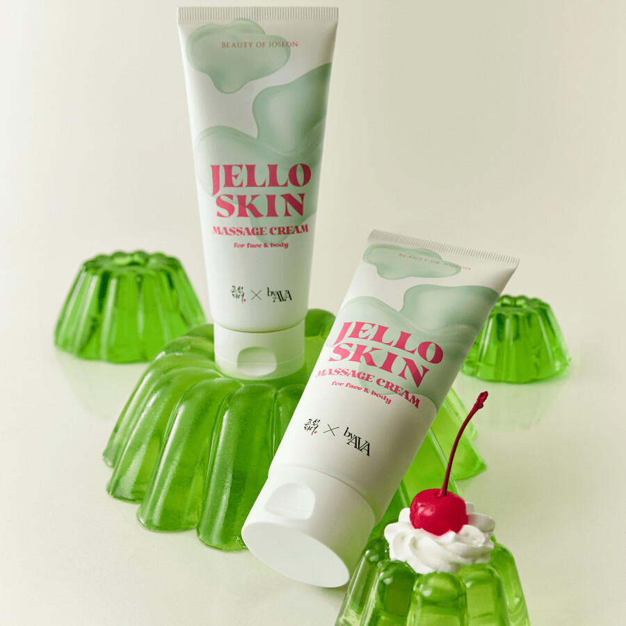 jelloskin massagecreme für gesicht und körper