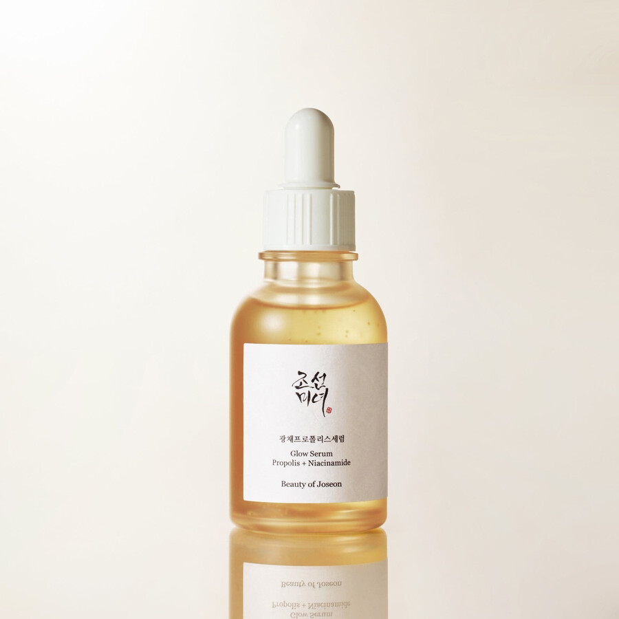 glow serum propolis niacinamid für porenfreie strahlende haut