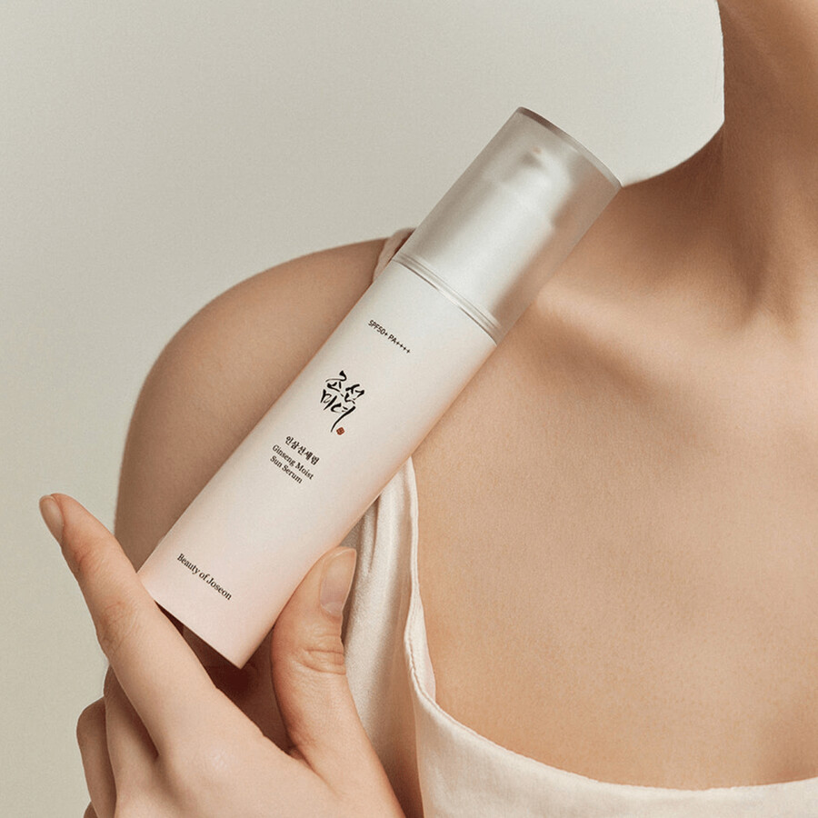 ginseng feuchtigkeitsserum für den sonnenschutz spf 50 pa